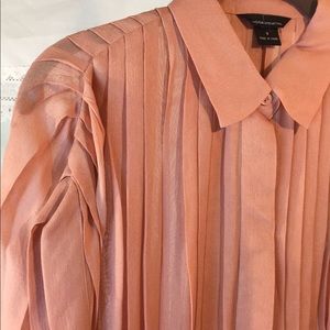 Peach blouse